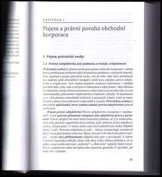 Ivana Štenglová: Právo obchodních korporací