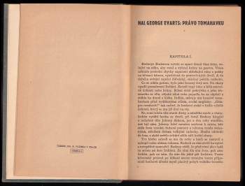 Hal George Evarts: Právo tomahavku