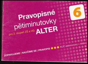 Pravopisné pětiminutovky