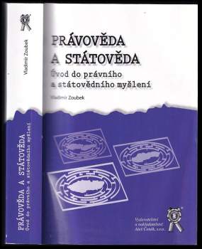 Vladimír Zoubek: Právověda a státověda