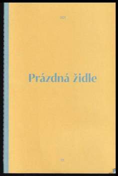 Prázdná židle