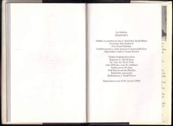 Jan Balabán: Prázdniny