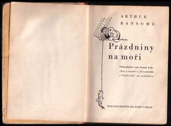 Arthur Ransome: Prázdniny na moři
