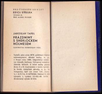Jaroslav Tafel: Prázdniny s Sherlockem Holmesem