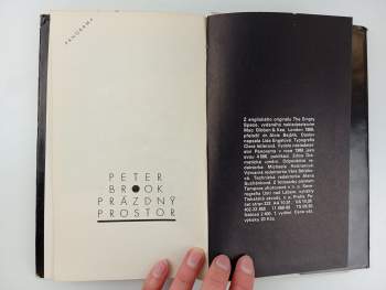 Peter Brook: Prázdný prostor