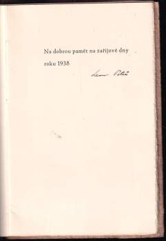 František Halas: Praze