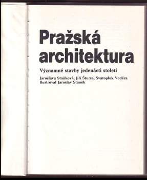 Svatopluk Voděra: Pražská architektura