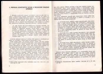 Oldřich Šnajdr: Pražská operace Sovětské armády