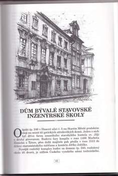 Josef Hrubeš: Pražské domy vyprávějí-