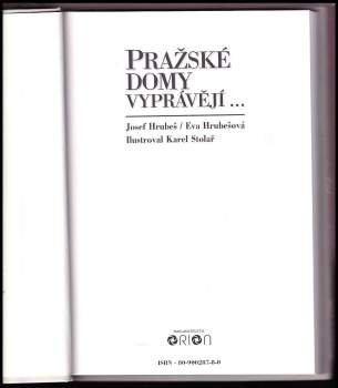 Eva Hrubešová: Pražské domy vyprávějí--