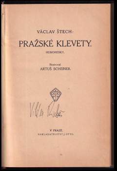 Václav Štech: Pražské klevety