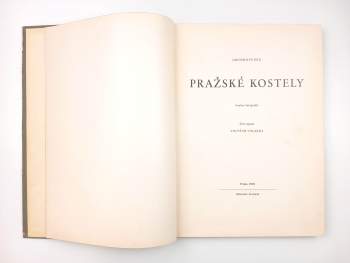 Vojtěch Volavka: Pražské kostely
