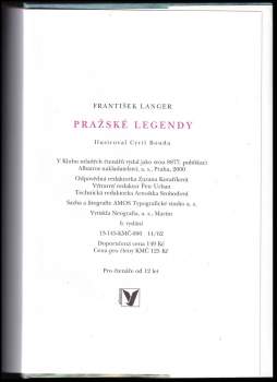 František Langer: Pražské legendy