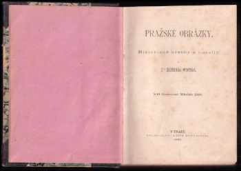 Zikmund Winter: Pražské obrázky