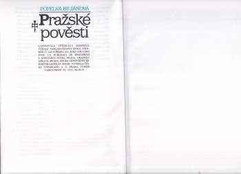 Popelka Biliánová: Pražské pověsti