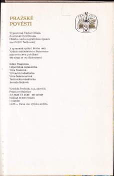 Václav Cibula: Pražské pověsti
