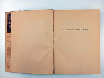 Géza Včelička: Pražské tajemství