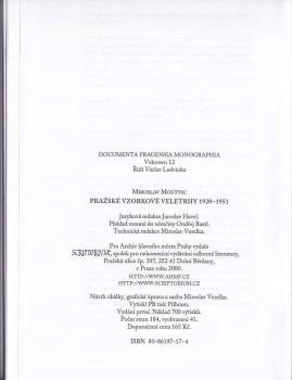 Miroslav Moutvic: Pražské vzorkové veletrhy 1920-1951
