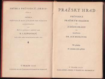 Jan Morávek: Pražský hrad