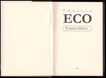 Umberto Eco: Pražský hřbitov
