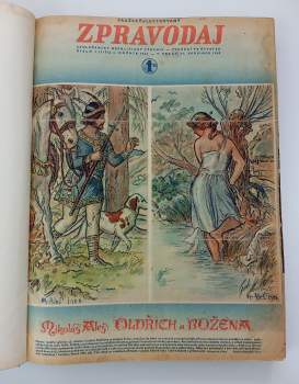 František Meloun: Pražský ilustrovaný zpravodaj, NEKOMPLETNÍ ROČNÍK 1943, Čísla 1-40