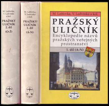 Pražský uličník  I. díl + Pražský uličník  II.díl