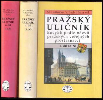 Pražský uličník  I. díl + Pražský uličník  II.díl