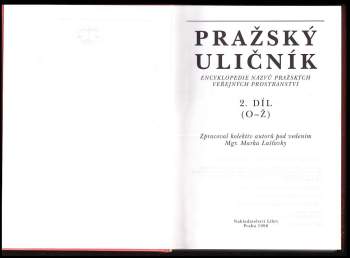 Marek Lašťovka: Pražský uličník
