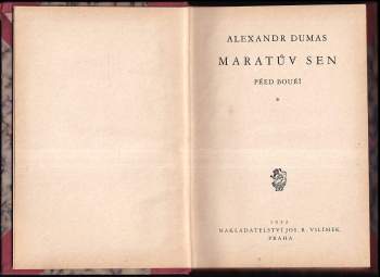 Alexandre Dumas: Před bouří