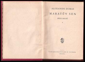 Alexandre Dumas: Před bouří