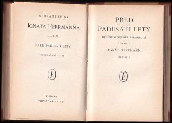 Ignát Herrmann: Před padesáti lety