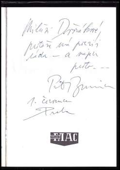 Petr Burian: Před prahem mlčení = Пред прагом ђутања