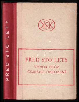 Božena Němcová: Před sto lety