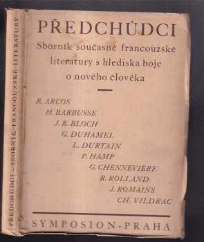 René Arcos: Předchůdci