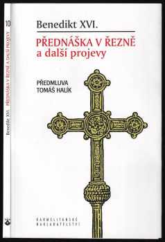 Benedikt: Přednáška v Řezně a další projevy