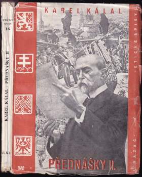 Karel Kálal: Přednášky