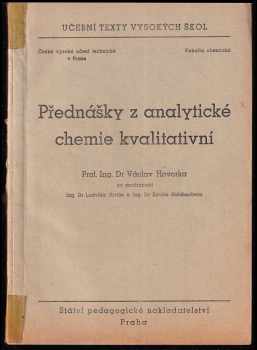Přednášky z analytické chemie kvalitativní