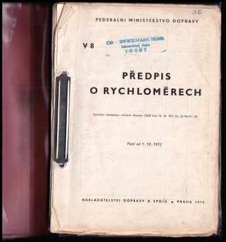 Předpis o rychloměrech - Vlaky - Lokomotiva