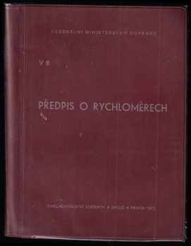 Předpis o rychloměrech - Vlaky - Lokomotiva