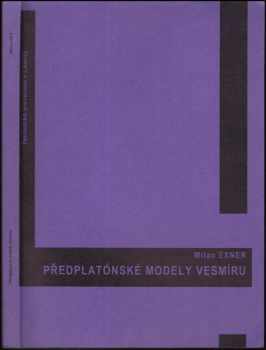 Milan Exner: Předplatónské modely vesmíru