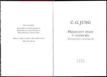 Carl Gustav Jung: Představy spásy v alchymii