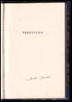 Marie Pujmanová: Předtucha