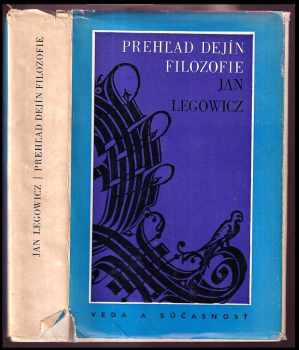 Jan Legowicz: Prehľad dejín filozofie