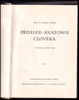 Karel Zlábek: Přehled anatomie člověka