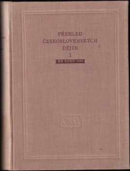 Přehled československých dějin: Díly 1,2 = svazky 1 a 2 (tři knihy)