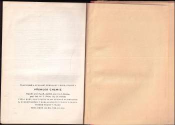 Karel Andrlík: Přehled chemie a chemické technologie