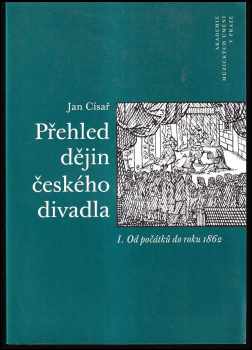Přehled dějin českého divadla