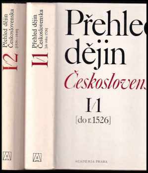 Přehled dějin Československa : Díl 1-2 (1980, Academia) - ID: 710643