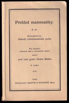 Přehled matematiky