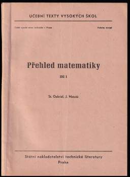 Přehled matematiky